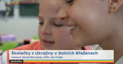 Zprávičky České televize u nás ve škole