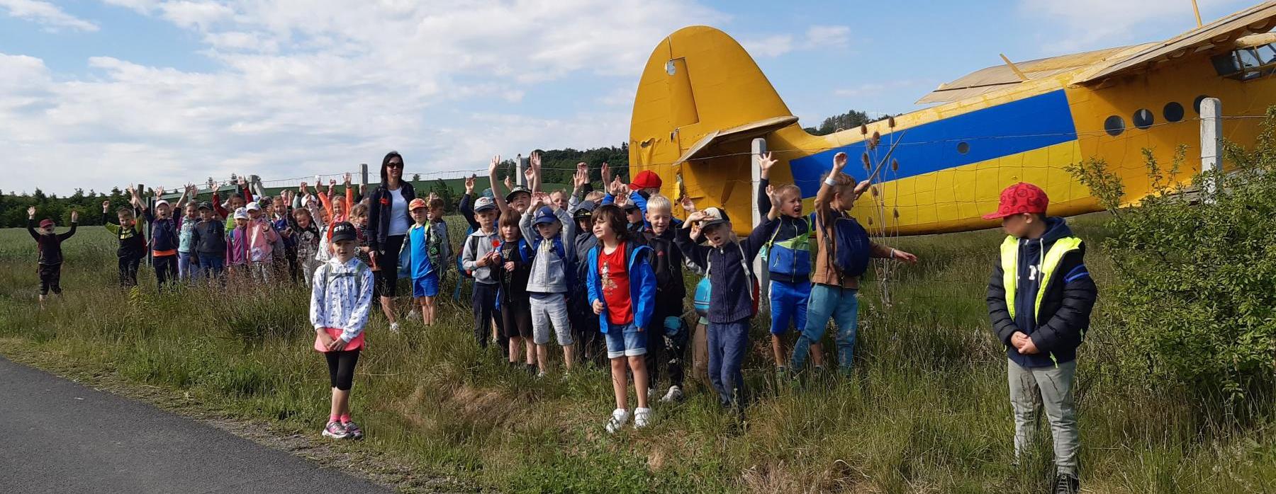 Na Den dětí jsme si užili hrátek na hřišti u letiště Točná